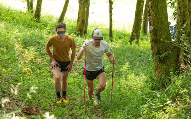 poles - Trail Running Uphill