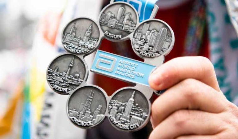Medalla de los World Marathon Majors