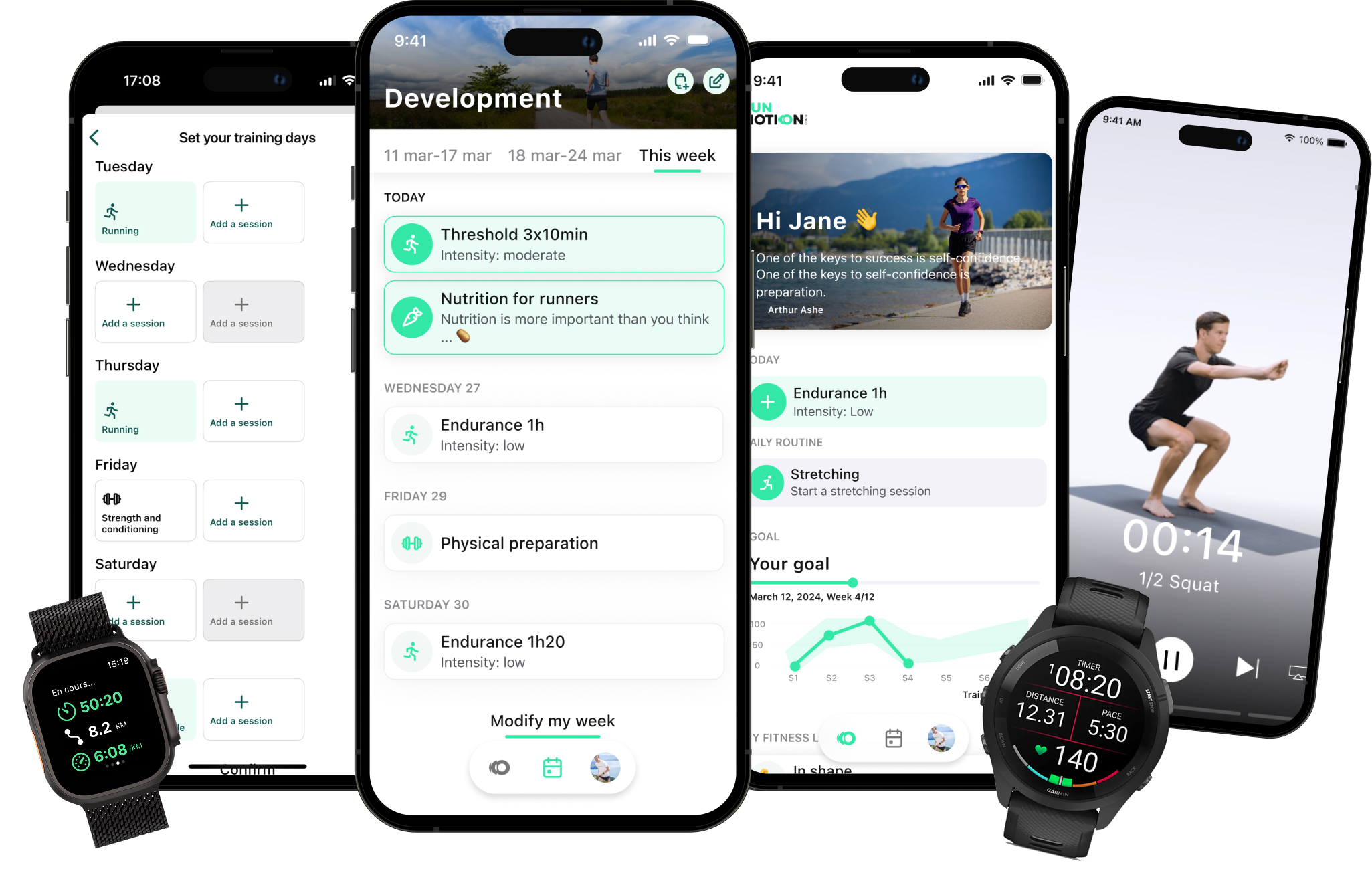 iPhone and watches group