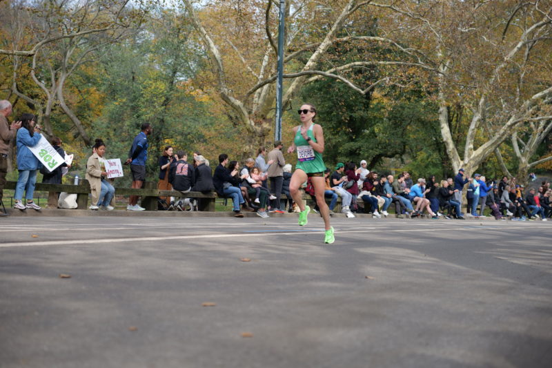 Race-day runners at the NYC Marathon 2023 captured in photos by RunMotion Coach.