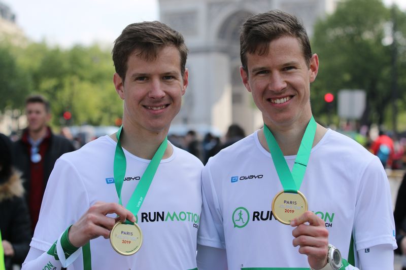 Runner following a Paris Marathon training plan, pacing smarter to run strong and finish fast.
