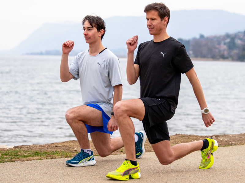 Strength and conditioning session for runners to get faster in 10K, marathon, and trail running.