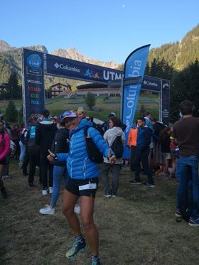 Delphine training for CCC UTMB 101K with trail running preparation and coaching support from RunMotion Coach.