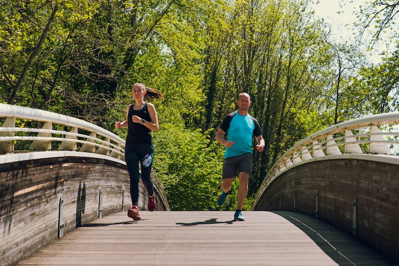 Runner training smart for their first 10K race, building endurance and confidence to finish strong