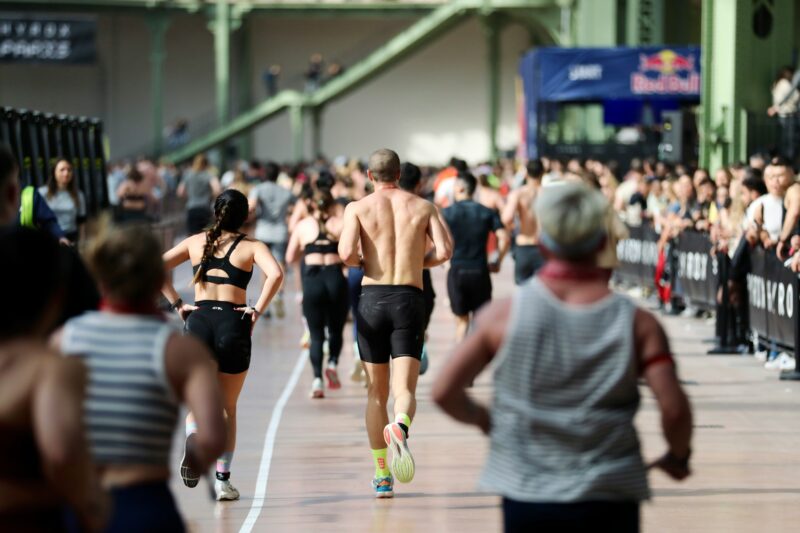 Athlete following a HYROX training plan to build endurance, strength and race-day performance