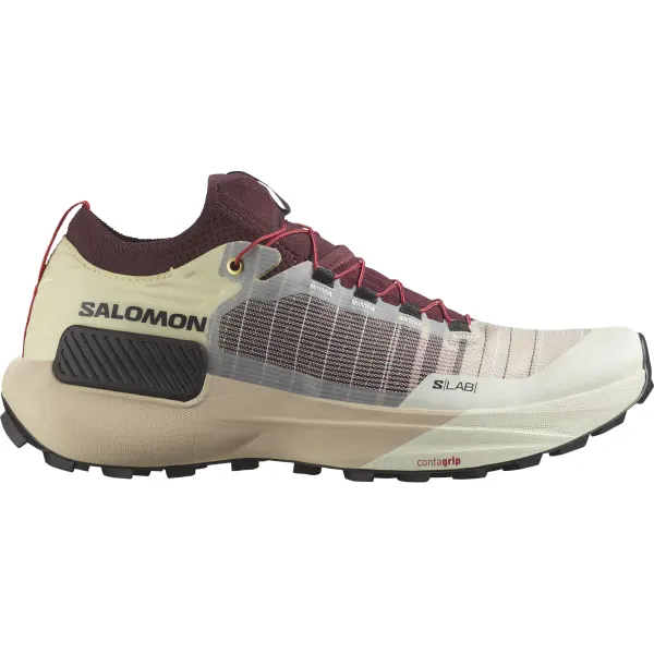 Salomon S/LAB Genesis long-distance trail running shoes designed for durable performance on technical mountain trails