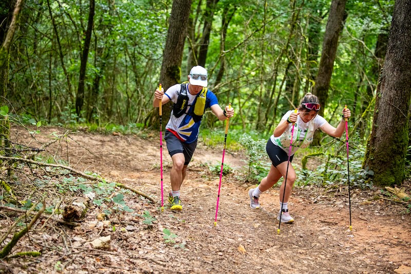 Top trail running poles for 2026, designed to improve stability and efficiency on steep mountain trails.