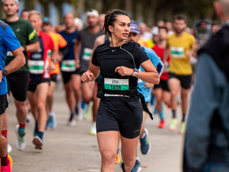Runner following a 3:45 marathon training plan to achieve a personal best race time
